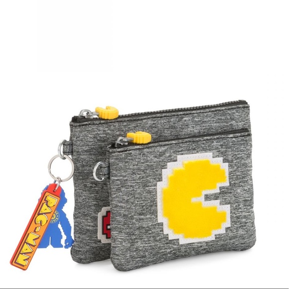 Brand New Kipling Pac Man Duo Pouch - Picture 2 of 13